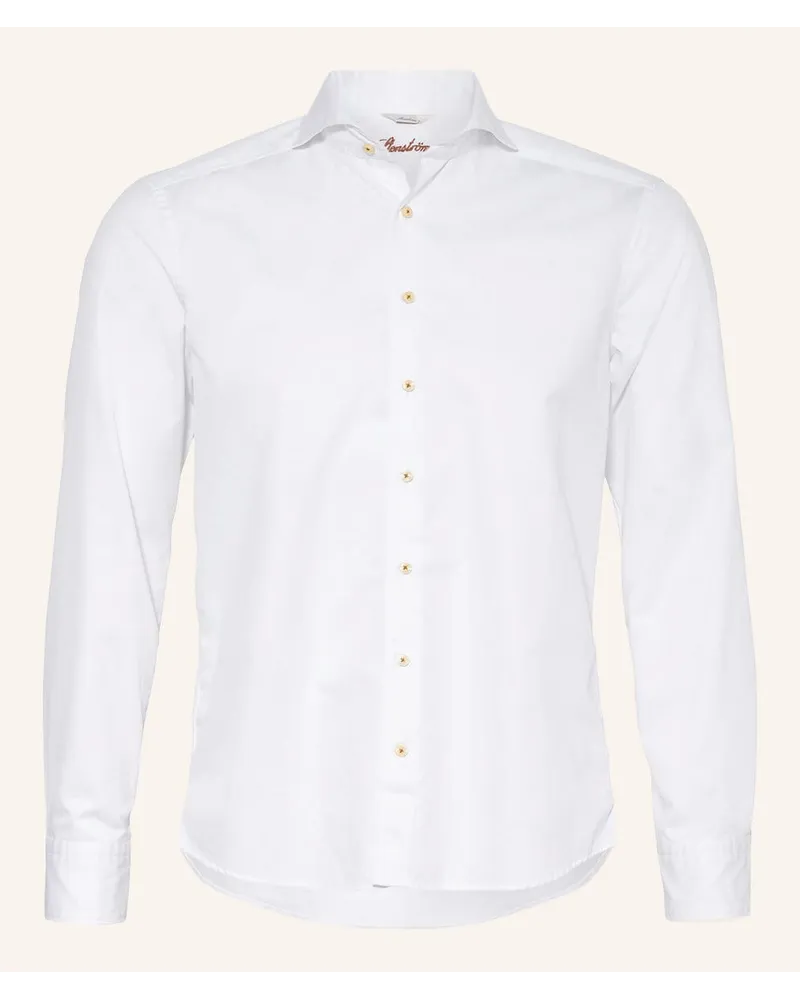 Stenströms Hemd Slim Fit Weiss