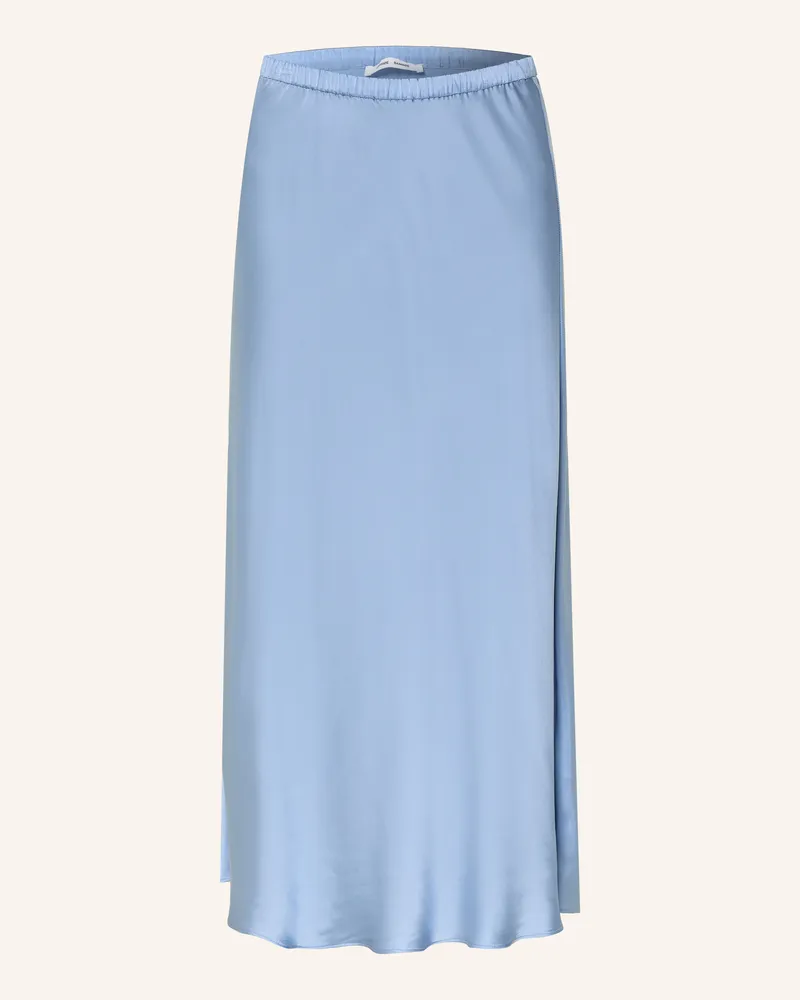 Samsøe & Samsøe Satinrock Samiley blau Hellblau