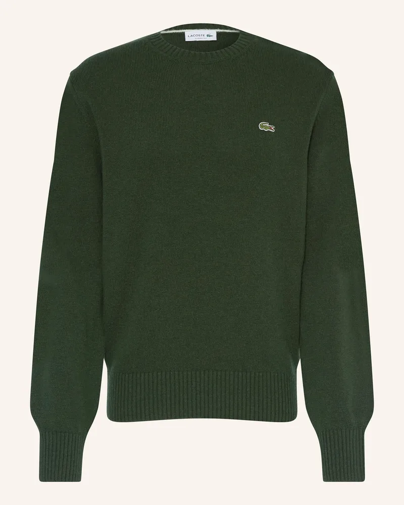 Lacoste Pullover gruen Dunkelgrün