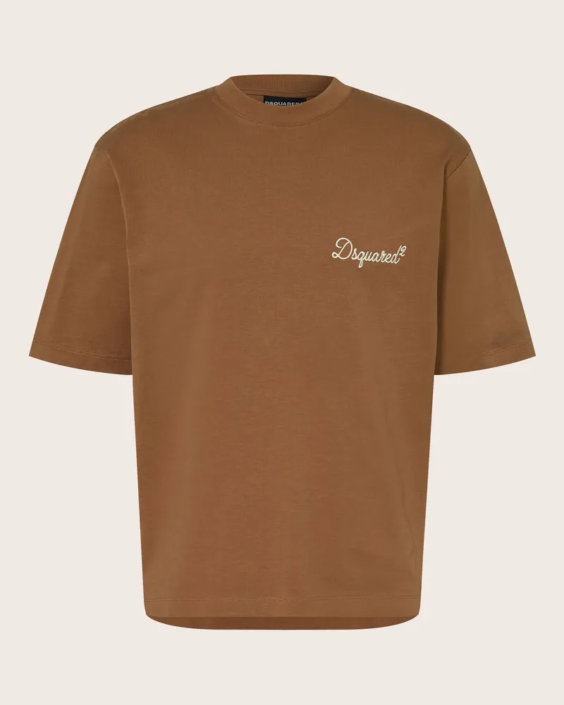 Dsquared2 T-Shirt braun Braun