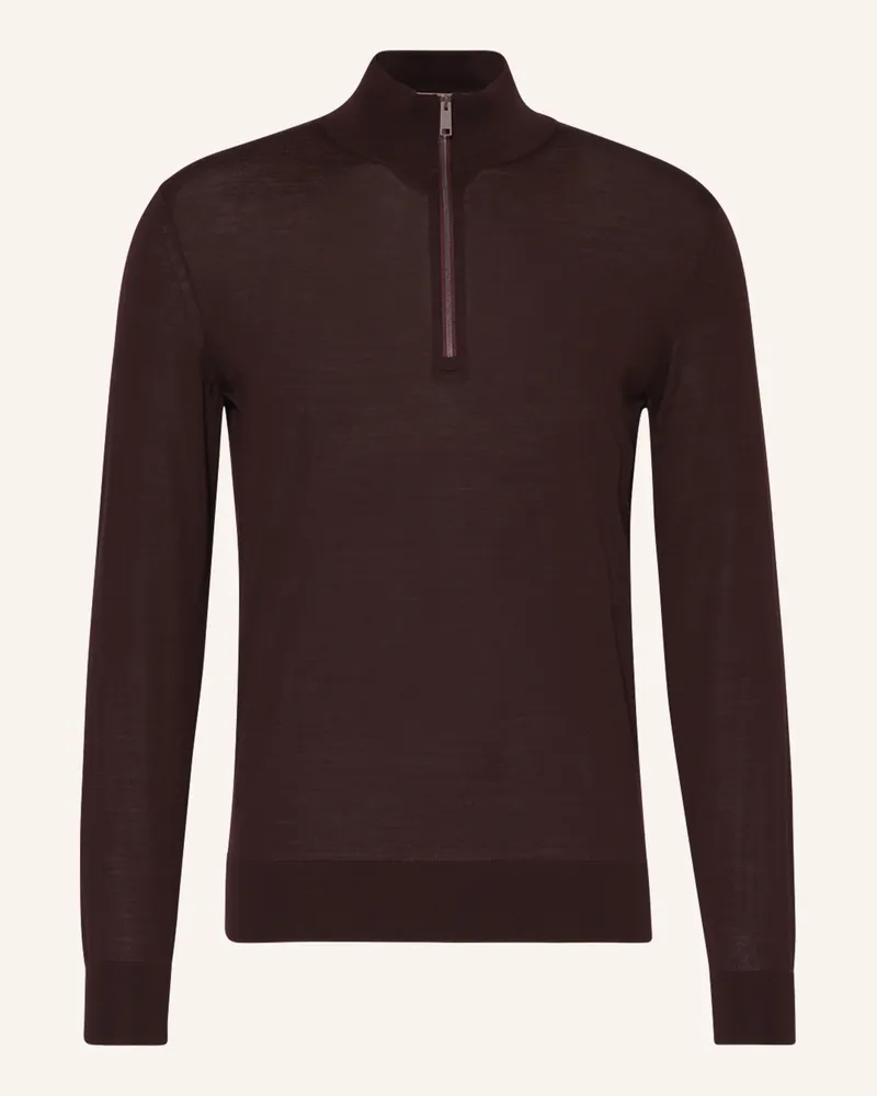 Ermenegildo Zegna Troyer Dunkelrot