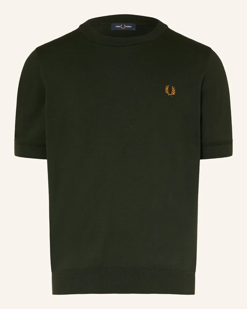 Fred Perry T-Shirt gruen Dunkelgrün