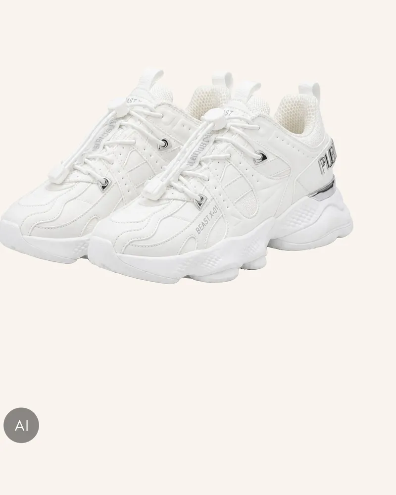 Philipp Plein Laufschuh weiss Weiss