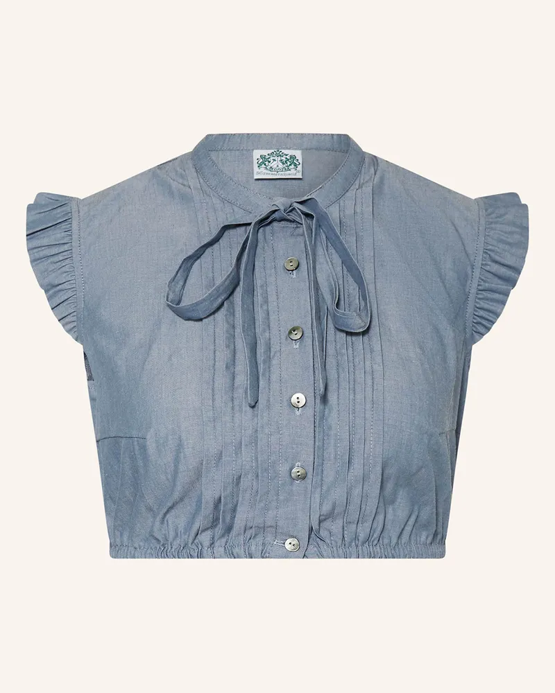 Hammerschmid Dirndlbluse ANTONIA Blau