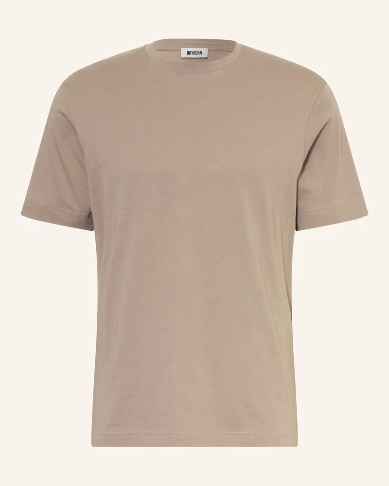 Drykorn T-Shirt RAPHAEL Hellbraun