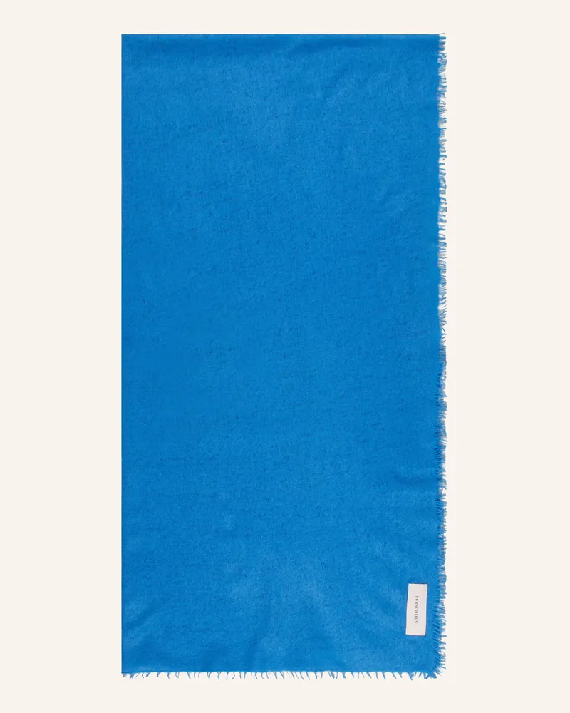 Puschoen Cashmere-Schal Blau