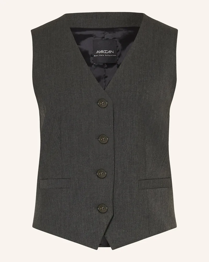 Marc Cain Blazerweste grau 842