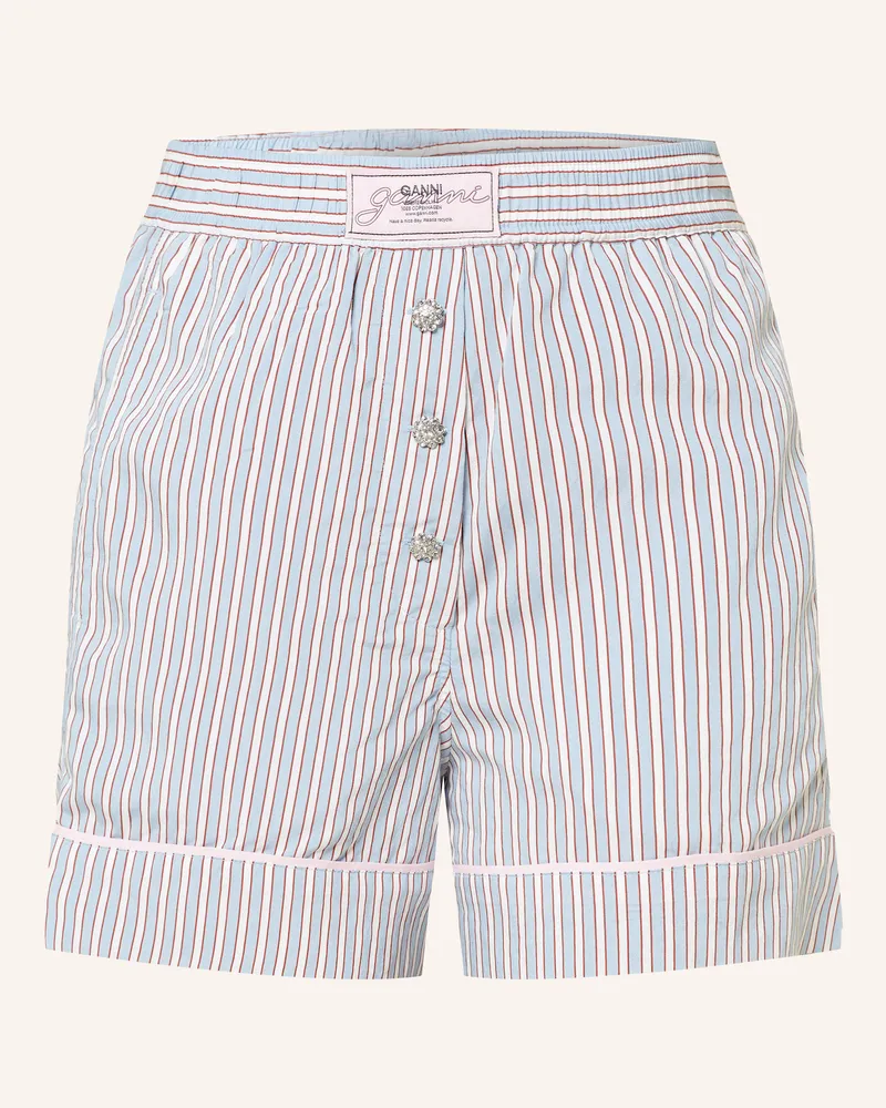 Ganni Shorts Blau