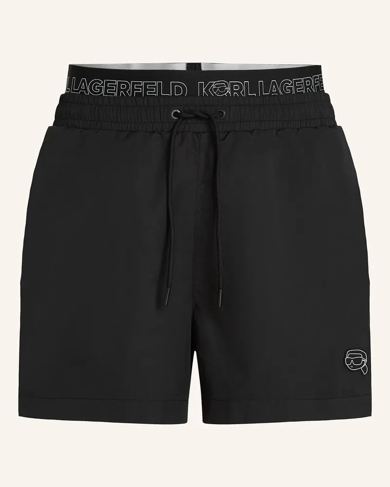 Karl Lagerfeld Bikini-Hose Schwarz
