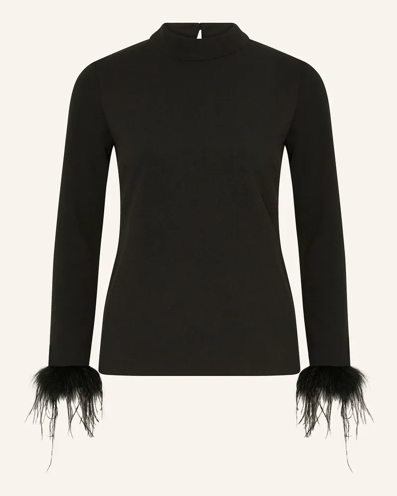 ana alcazar Blusenshirt Schwarz