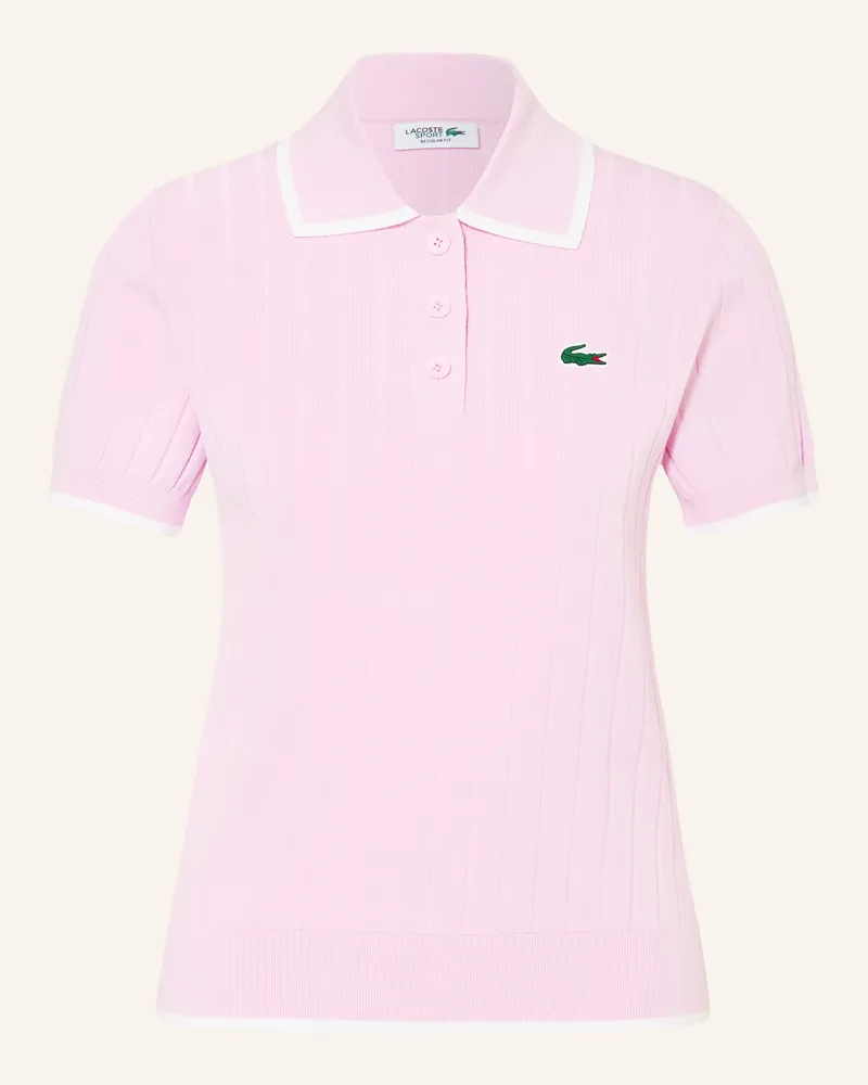 Lacoste Funktions-Poloshirt Rosa