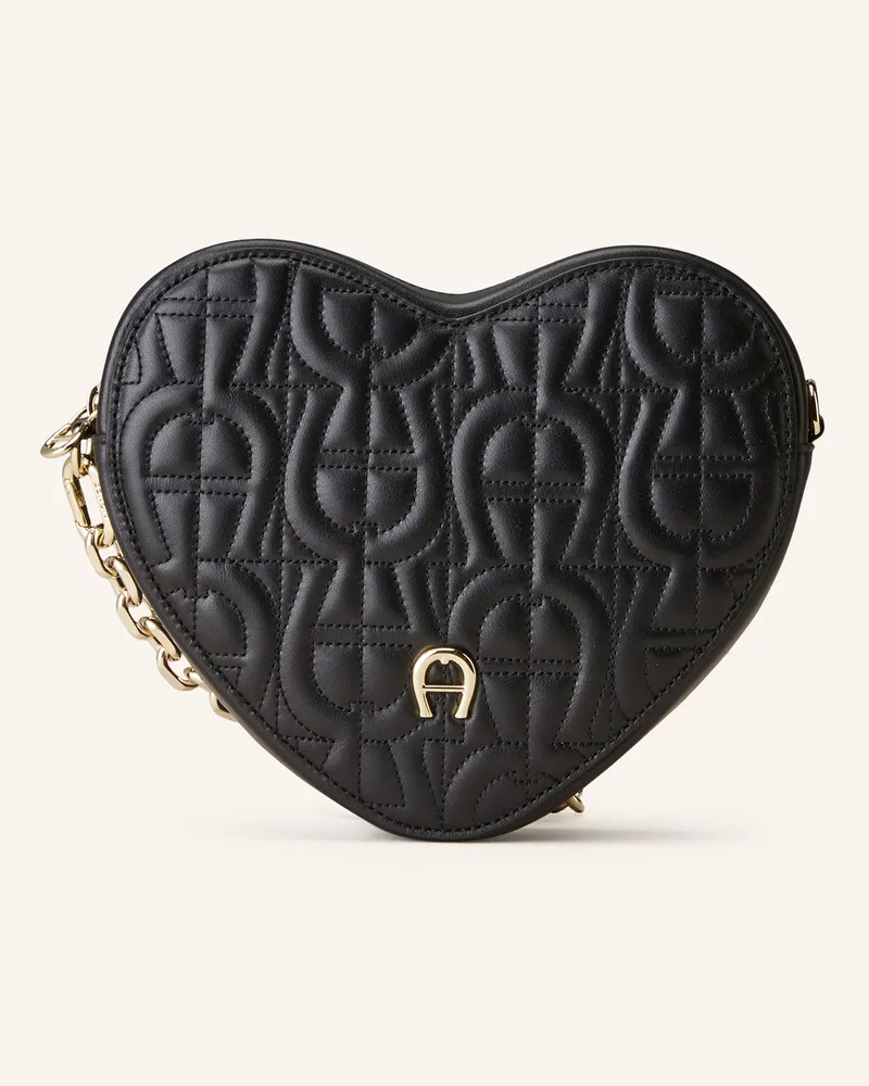 Aigner Umhängetasche Heart schwarz Schwarz