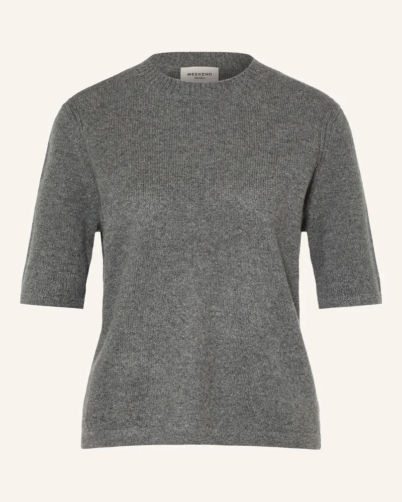 Max Mara Strickshirt Ananas Aus Cashmere grau Dunkelgrau