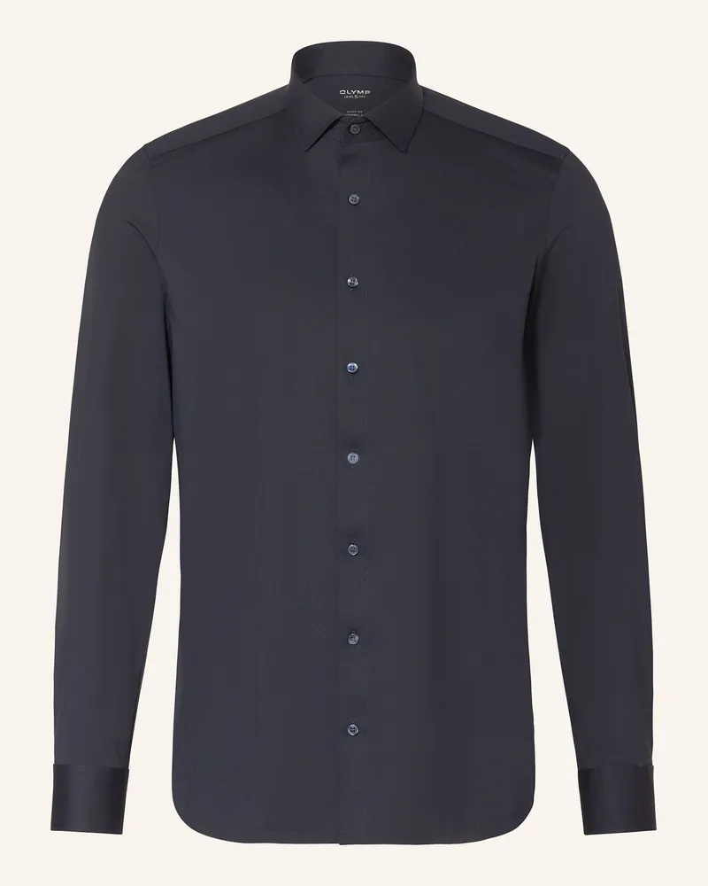 Olymp Hemd Level Five Body Fit blau Dunkelblau