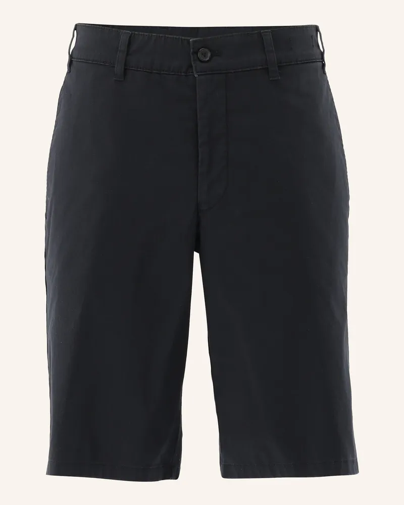 van Laack Bermudashorts Slim Fit blau Dunkelblau