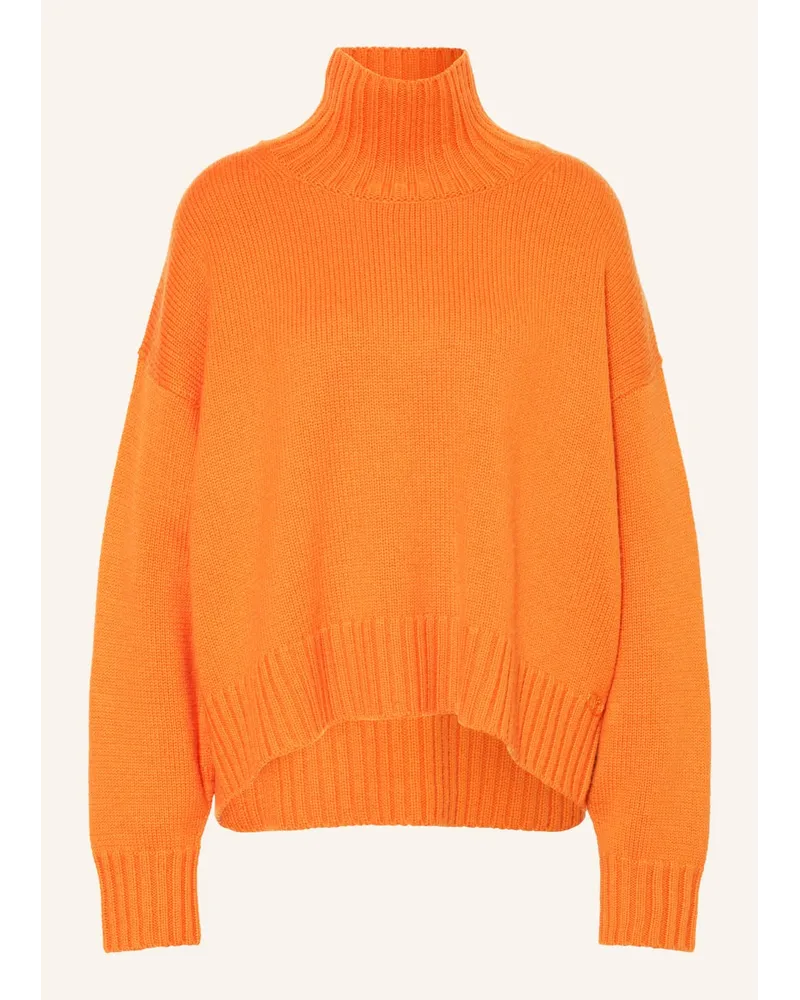 SEM PER LEI Pullover mit Cashmere Orange