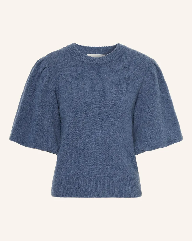 MOSS COPENHAGEN Strickshirt MSCHJINIE HOPE Blau