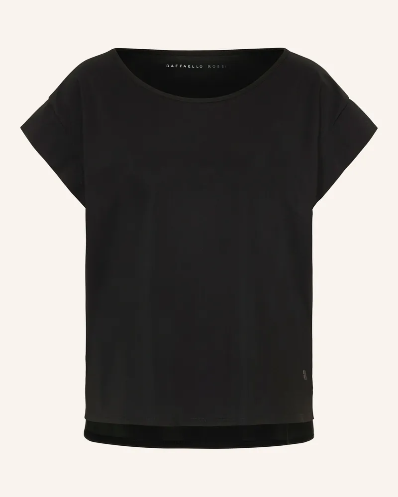 RAFFAELLO ROSSI  T-Shirt GRIT Schwarz