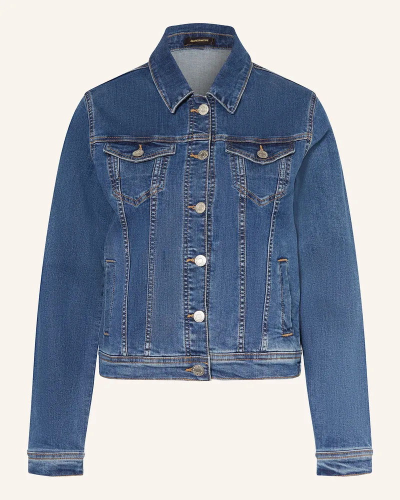 More & More Jeansjacke Blau