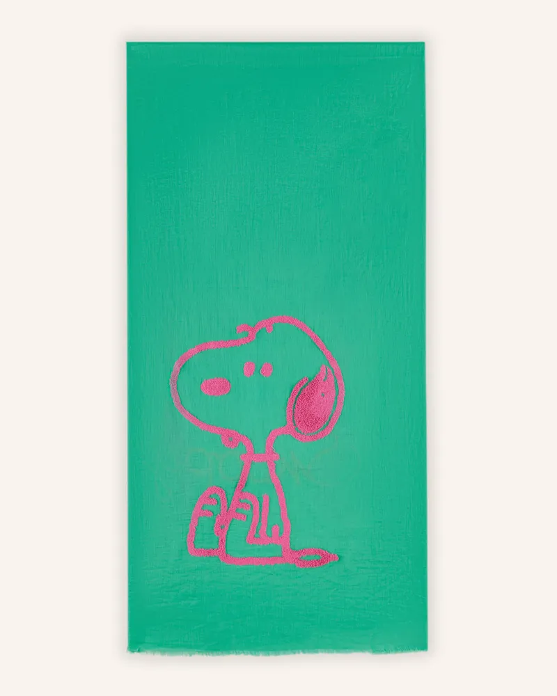 Codello Schal SNOOPY Grün