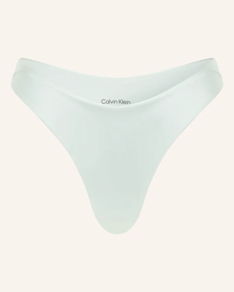Calvin Klein Brazilian-Bikini-Hose Dipped grau Hellblau