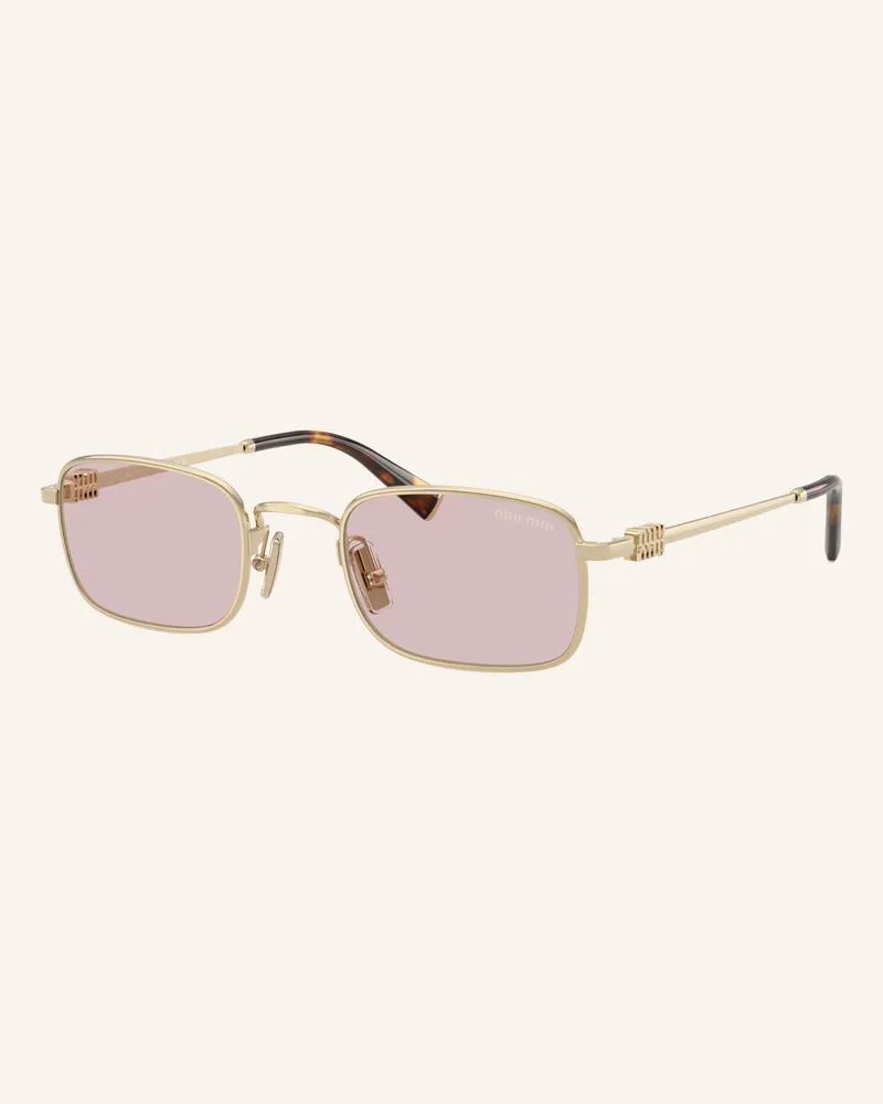 Miu Miu Sonnenbrille Mu a53s gold Gold