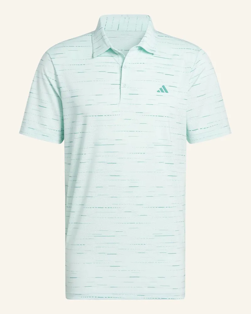 adidas ULTIMATE365 MESH GLIMMER PRINT POLOSHIRT Grün
