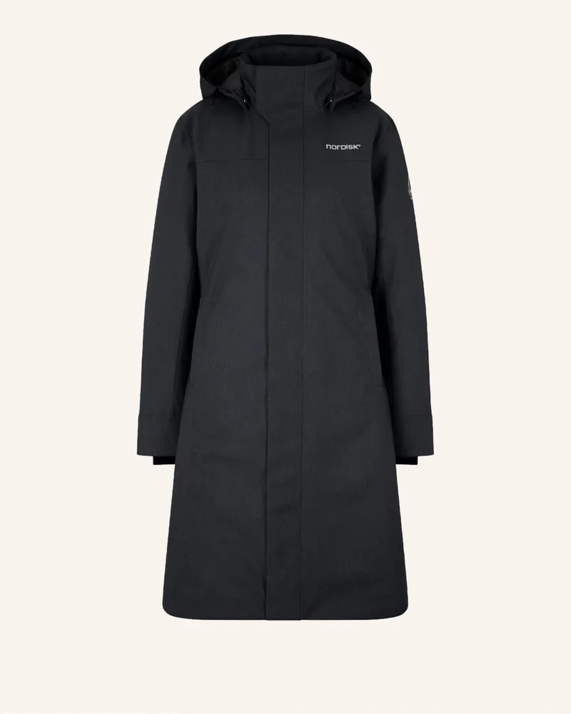 Nordisk Daunenmantel Tana schwarz Schwarz