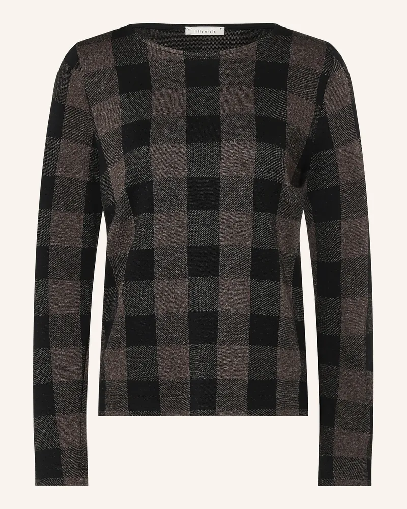 lilienfels Longsleeve braun Schwarz