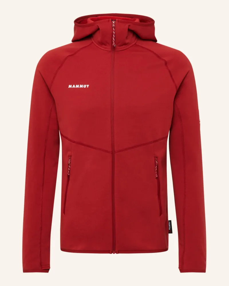 Mammut Midlayer-Jacke Aconcagua Ml Mit Kapuze rot Rot