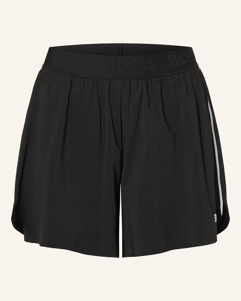HUGO BOSS 2-In-1-Laufshorts Erunner schwarz Schwarz