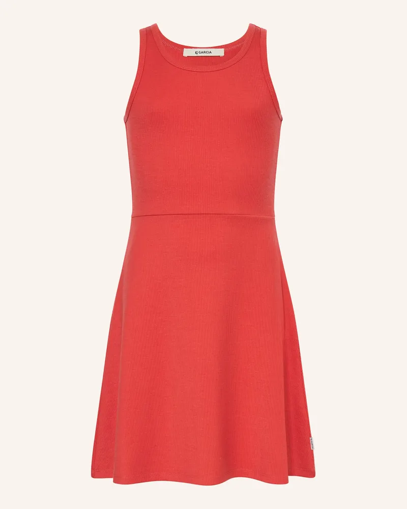 Garcia Jeanswear Jerseykleid orange Hellrot