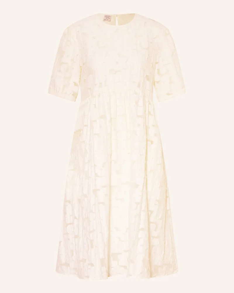 Baum und Pferdgarten Kleid AGDEL mit Spitze Ecru