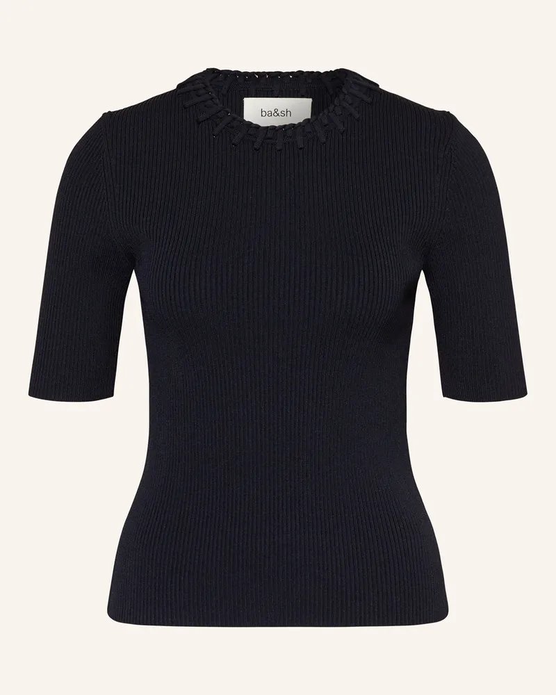 ba&sh Strickshirt TAMI Dunkelblau
