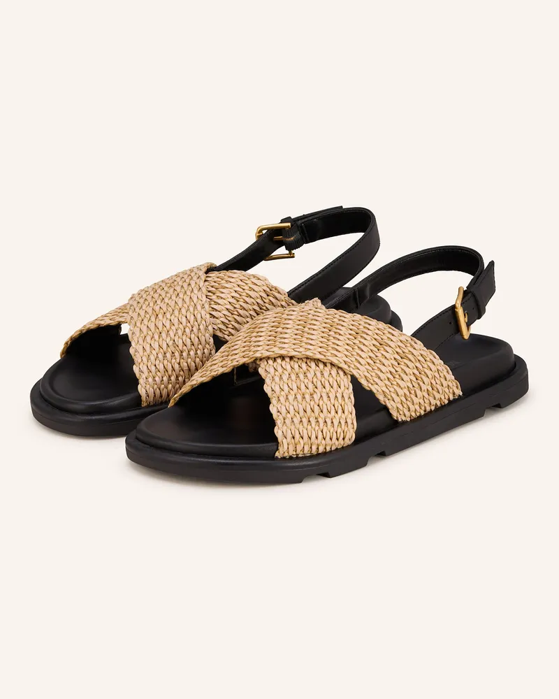 Marc O'Polo Sandalen ADRIANA 3F Hellbraun