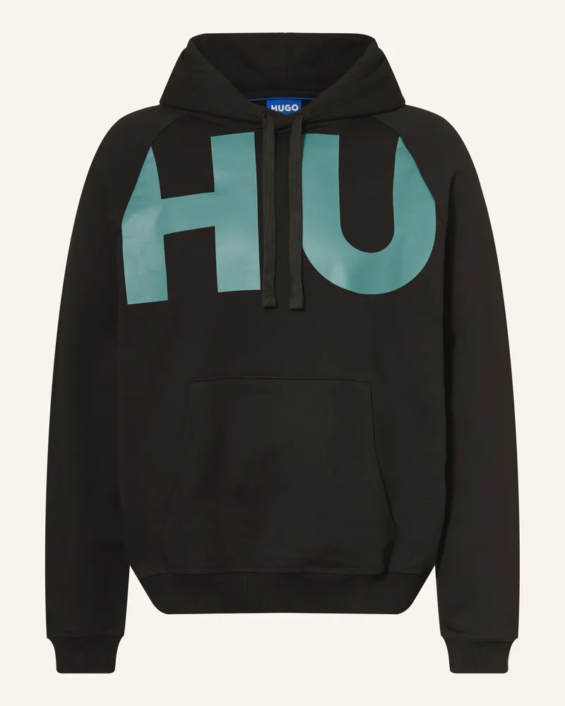 HUGO BOSS Hoodie Nalfhood schwarz Schwarz