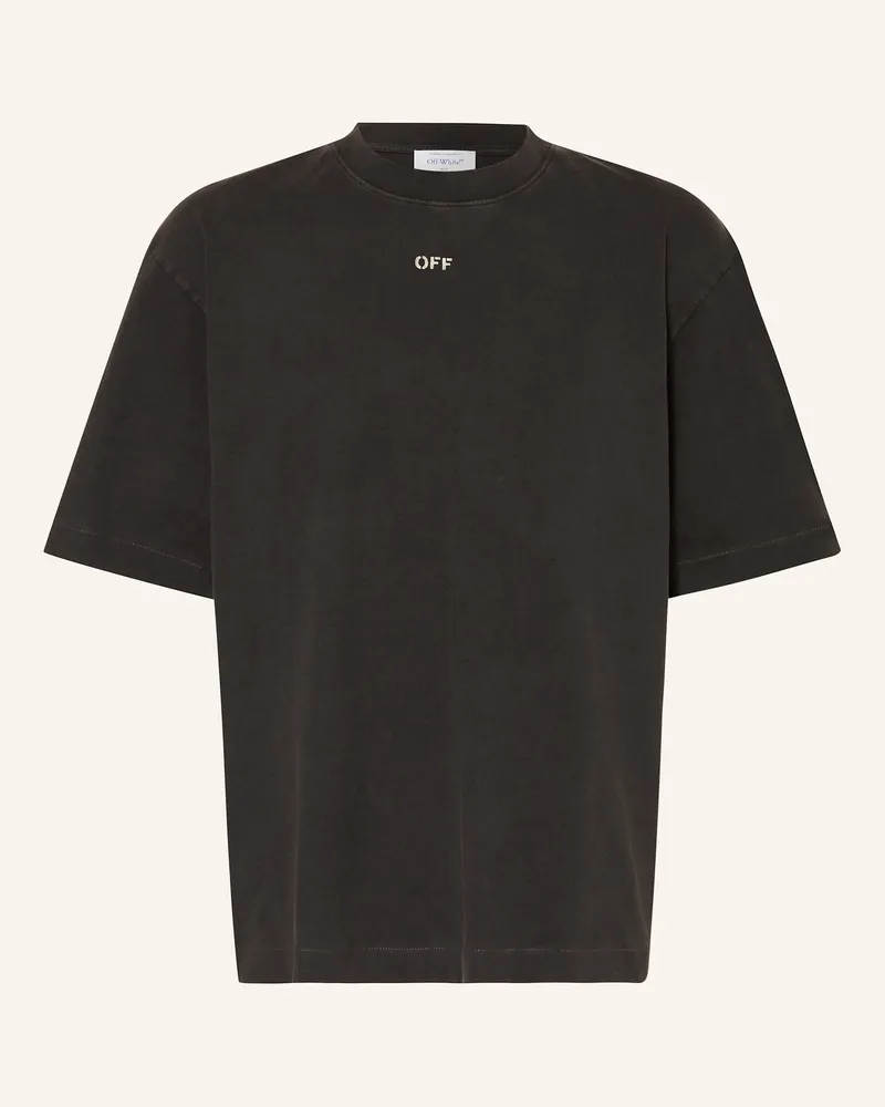 OFF-WHITE T-Shirt Schwarz