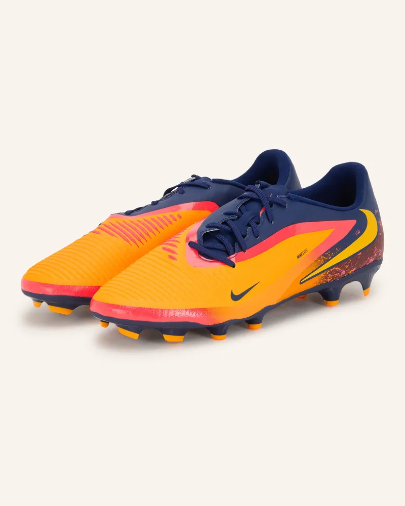 Nike Fußballschuhe Phantom 6 Low Academy Erling Haaland orange Neonorange