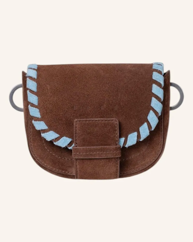 BREE Überschlagtasche The Boho Collection Ladytop braun Dunkelbraun