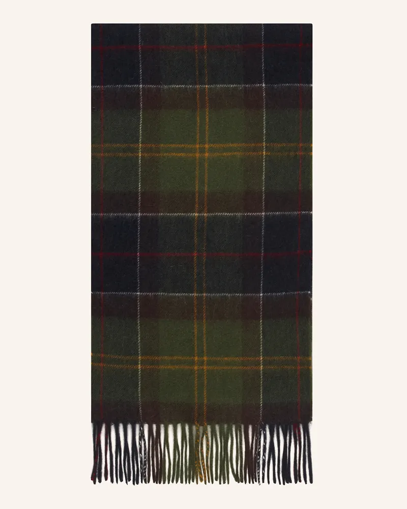 Barbour Schal gruen Oliv