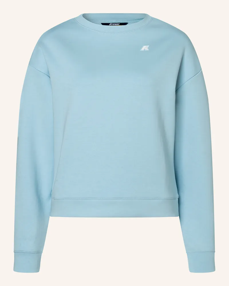 K-Way Sweatshirt Loizelle Interlock blau Blau