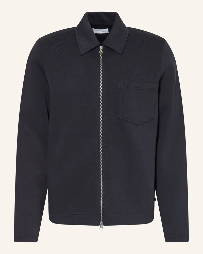 Samsøe & Samsøe Strickjacke SAHANNES Dunkelblau