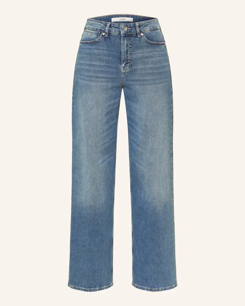 someday. Wide Leg Jeans Cellma Iconic blau 70257