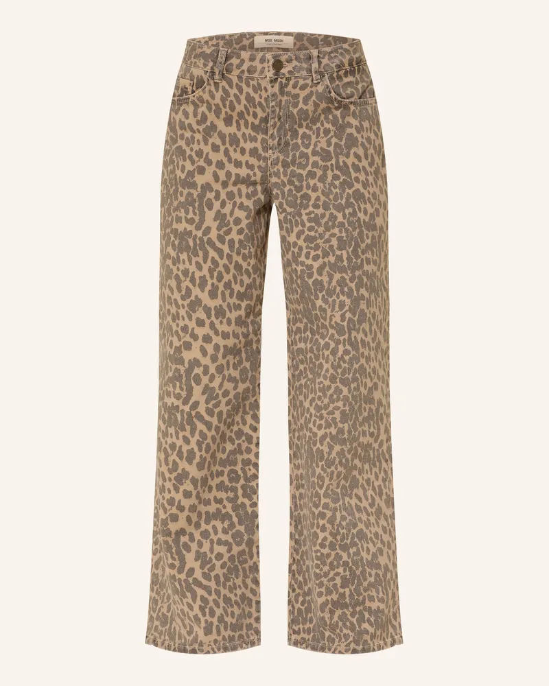 Mos Mosh Wide Leg Jeans MMDARA Camel