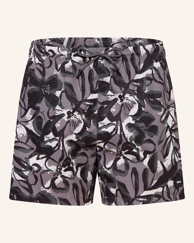 HUGO BOSS Badeshorts PIRANHA Grau