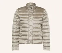 Lightweight-Daunenjacke Liquid beige