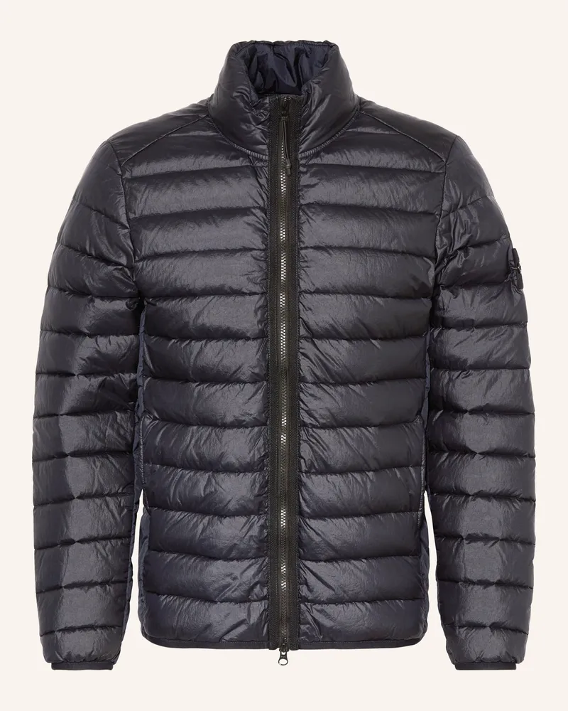 Stone Island Daunenjacke blau Dunkelblau