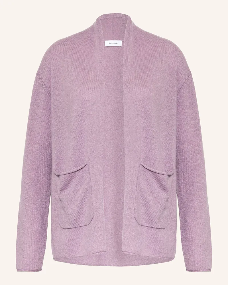 Darling Harbour Strickhülle Aus Cashmere lila Mauve