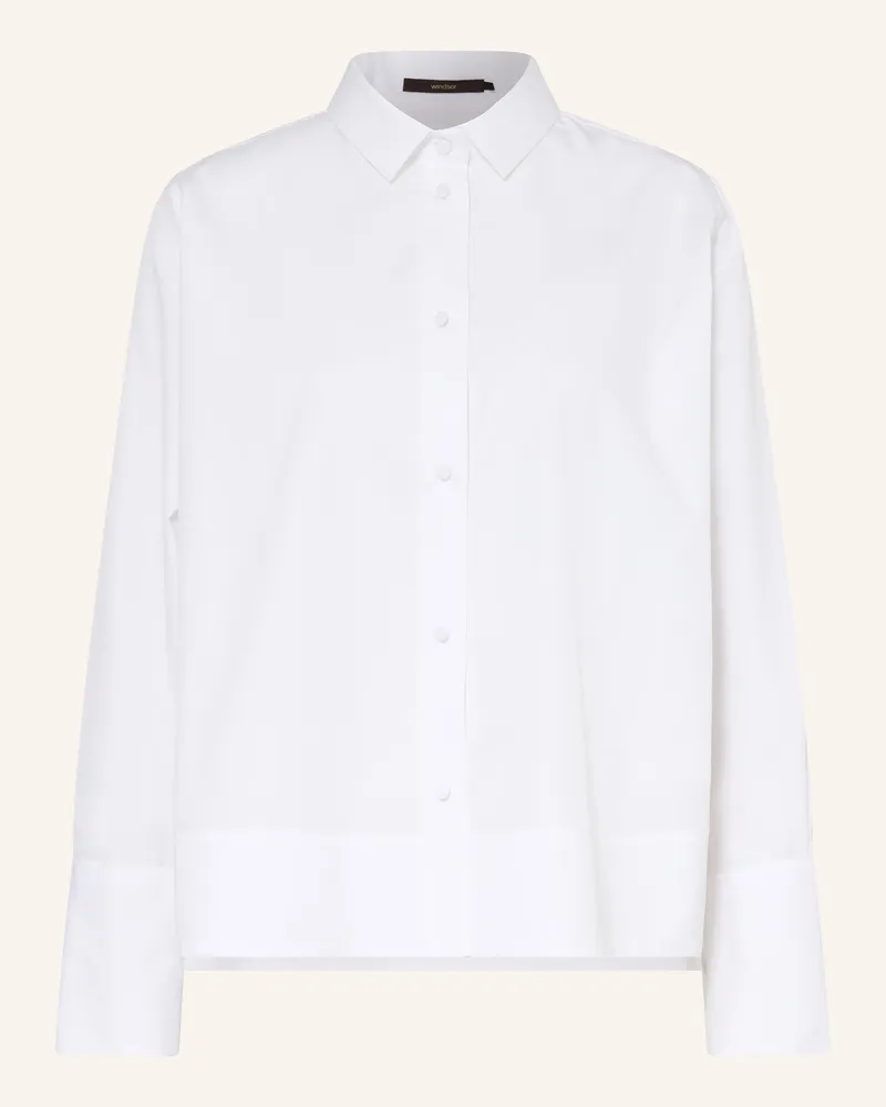 windsor. Hemdbluse weiss Weiss