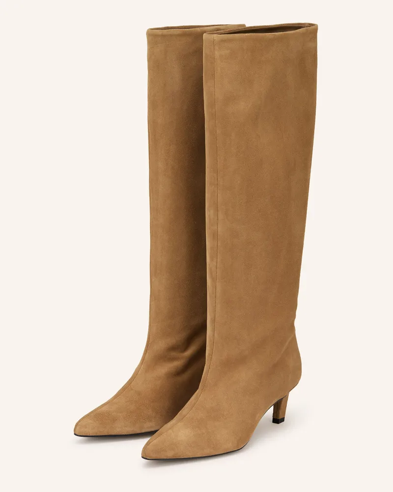 Mrs & HUGS Stiefel Camel